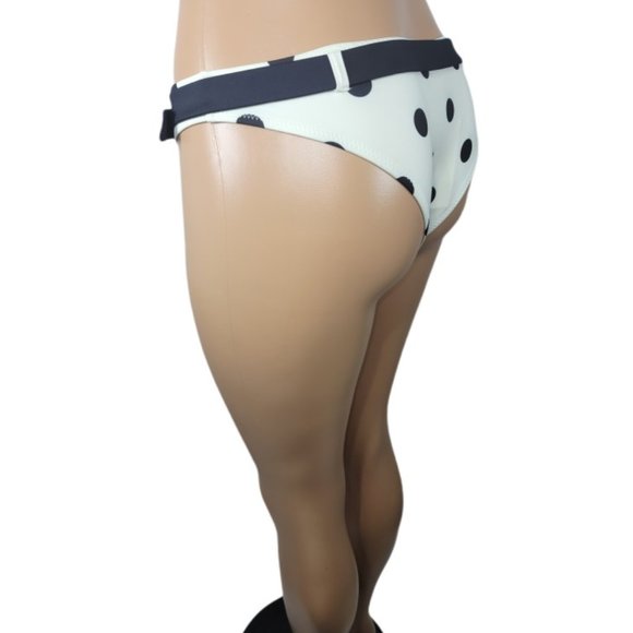 Solid & Striped Polka Doted Swimsuit bottom - Picture 4 of 6